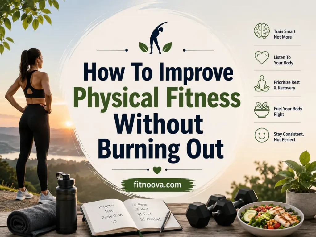 How To Improve Physical Fitness Without Burning Out