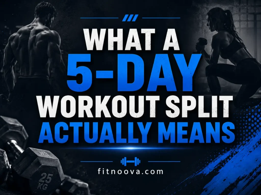 What A 5-Day Workout Split Actually Means