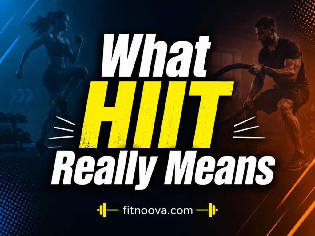 What HIIT Really Means
