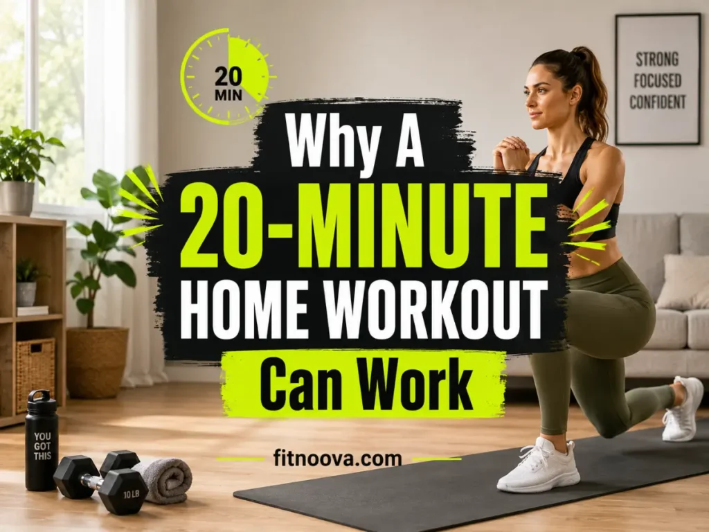 Why A 20-Minute Home Workout Can Work