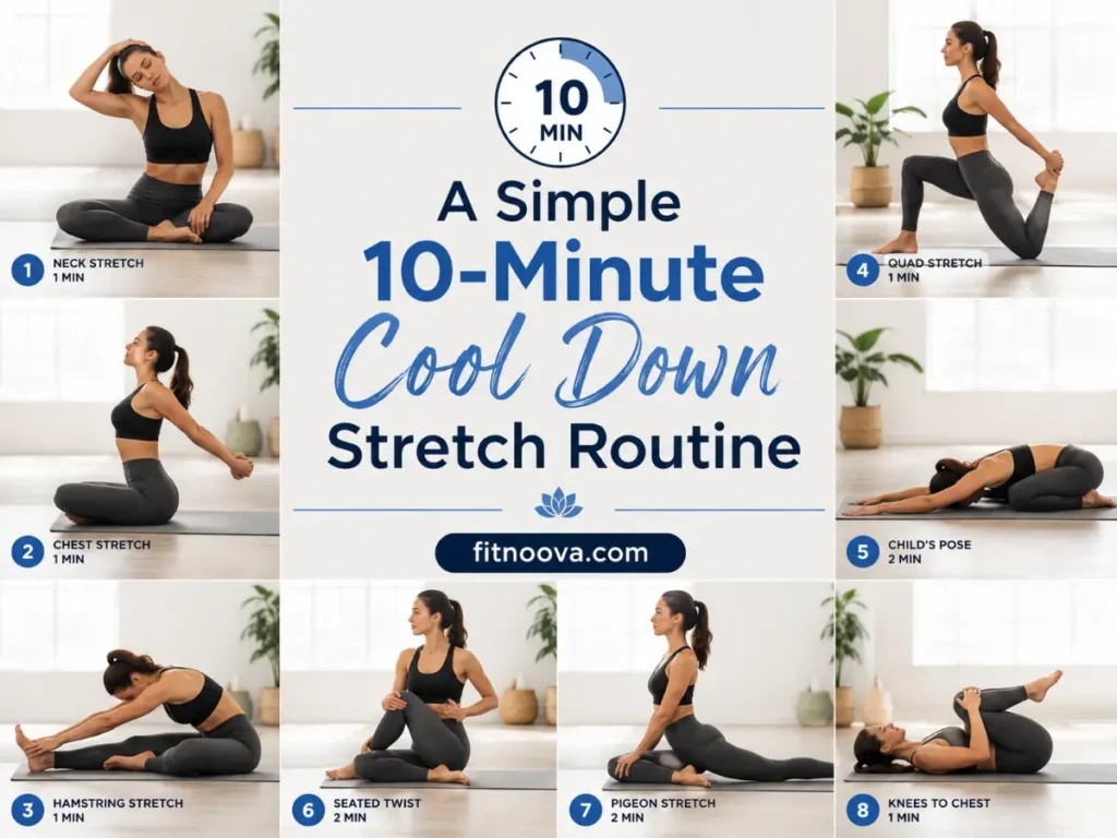 A Simple 10-Minute Cool Down Stretch Routine