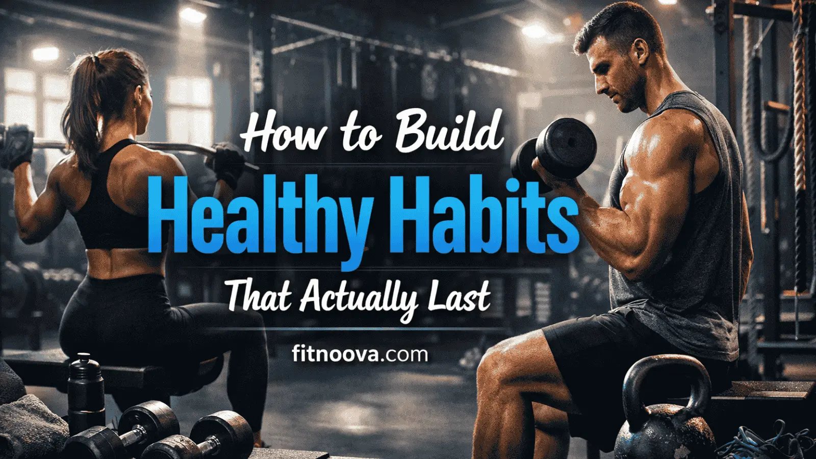 How to Build Healthy Habits That Actually Last - fitnoova.com