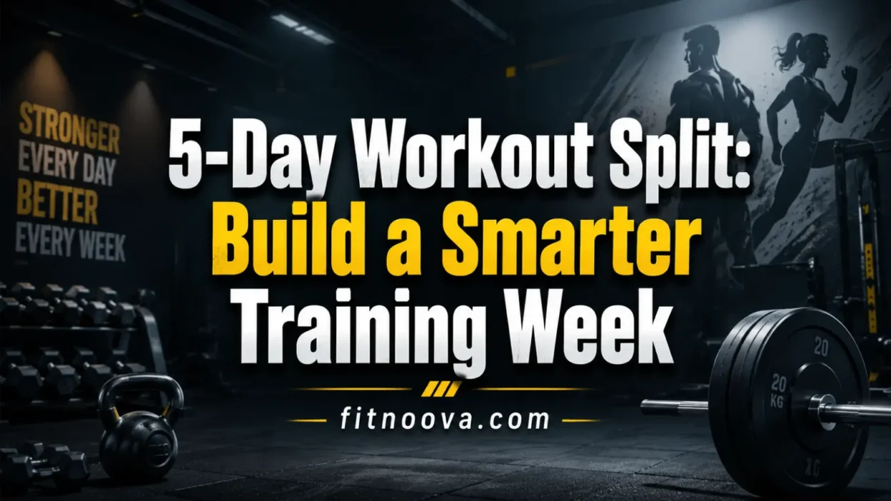 5-Day Workout Split: Build a Smarter Training Week