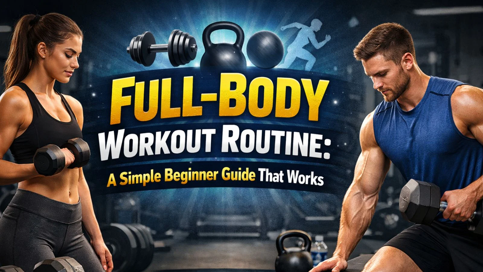 Full Body Beginner Routine Full-Body Home Workout Guide for BeginnersFull-Body Workout Routine: A ...