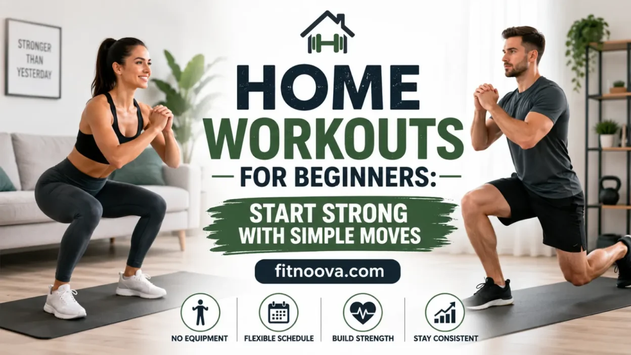 Home Workouts For Beginners: Start Strong With Simple Moves