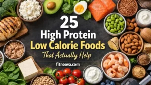 25 High Protein Low Calorie Foods That Actually Help
