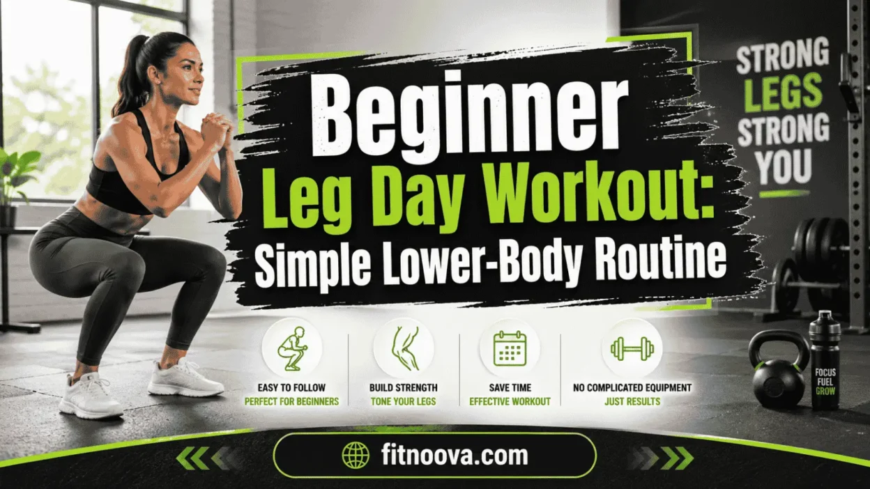 Beginner Leg Day Workout: Simple Lower-Body Routine