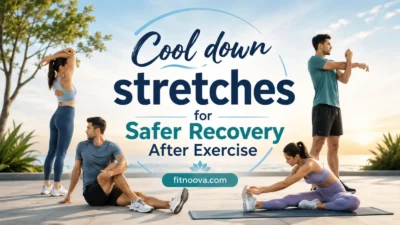 Cool down stretches for Safer Recovery After Exercise