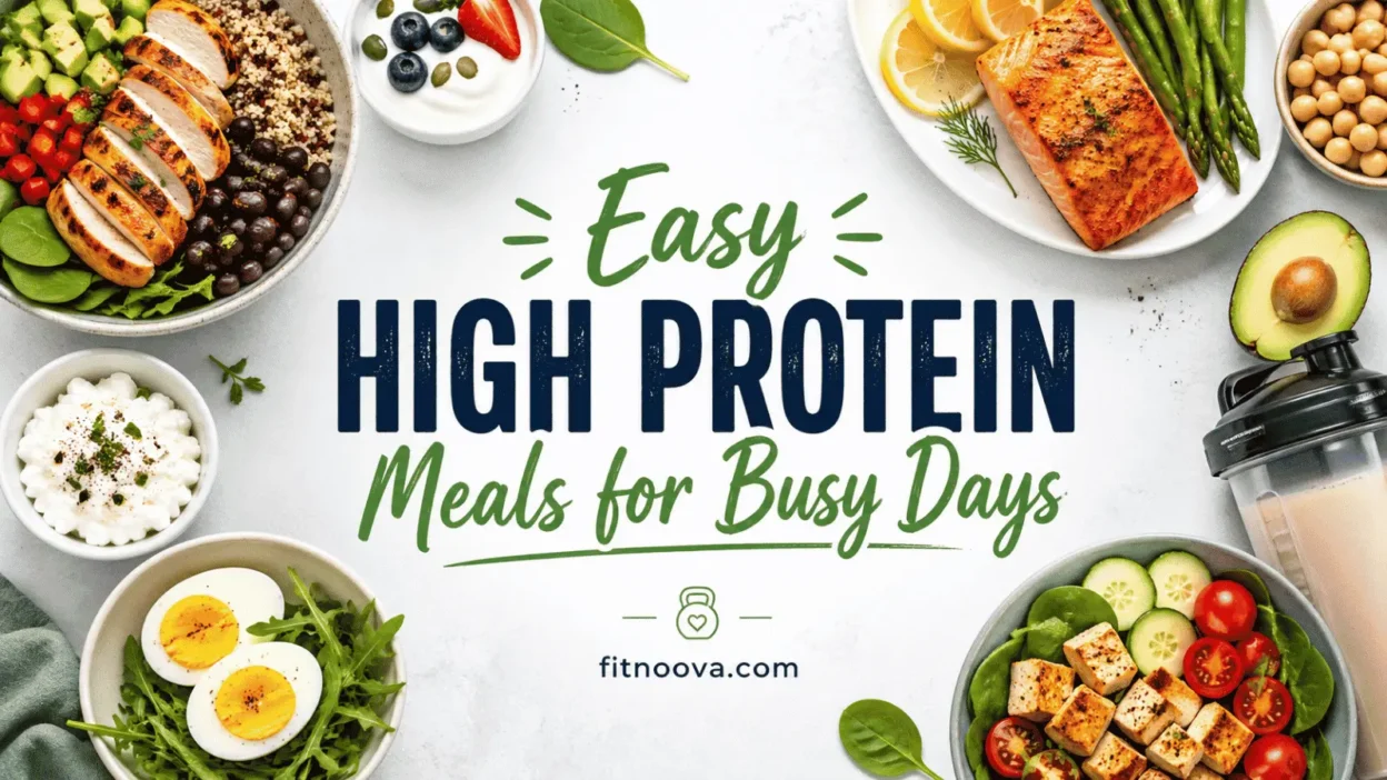 Easy High Protein Meals for Busy Days