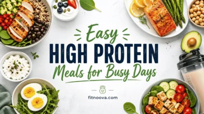 Easy High Protein Meals for Busy Days