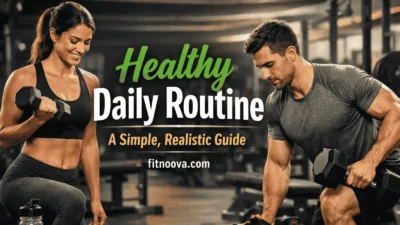 Healthy Daily Routine: A Simple, Realistic Guide
