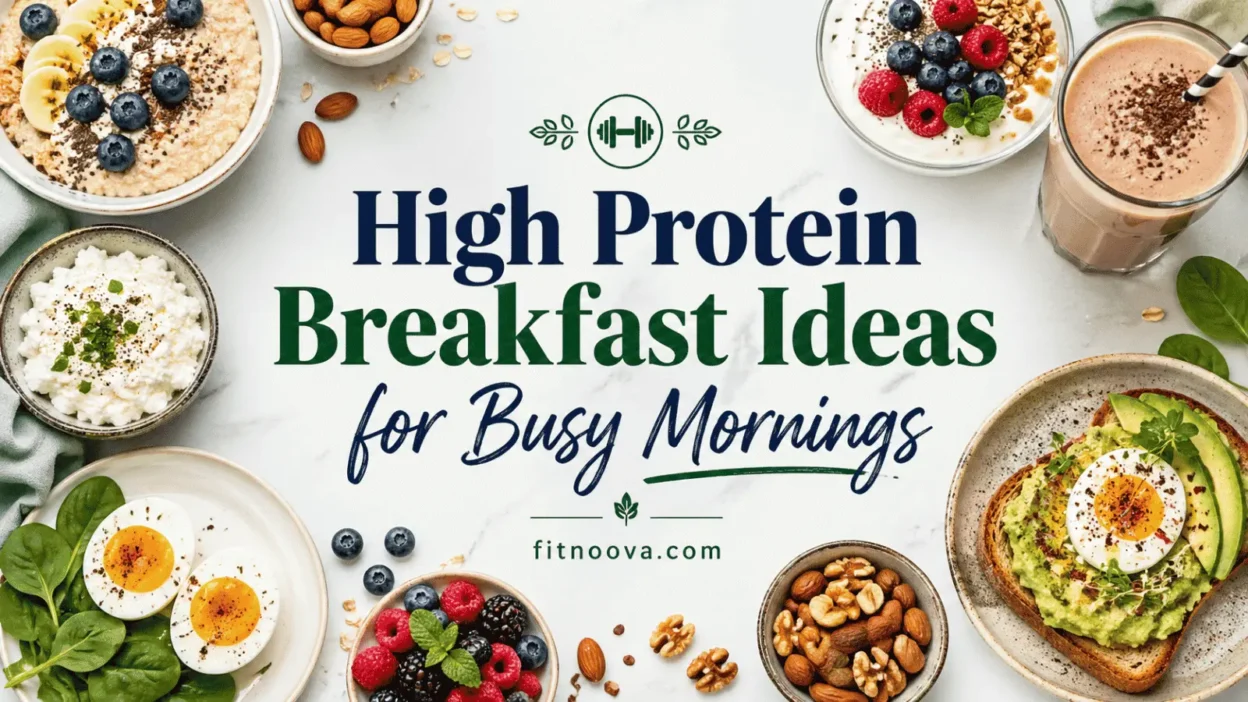 High Protein Breakfast Ideas for Busy Mornings
