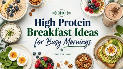 High Protein Breakfast Ideas for Busy Mornings