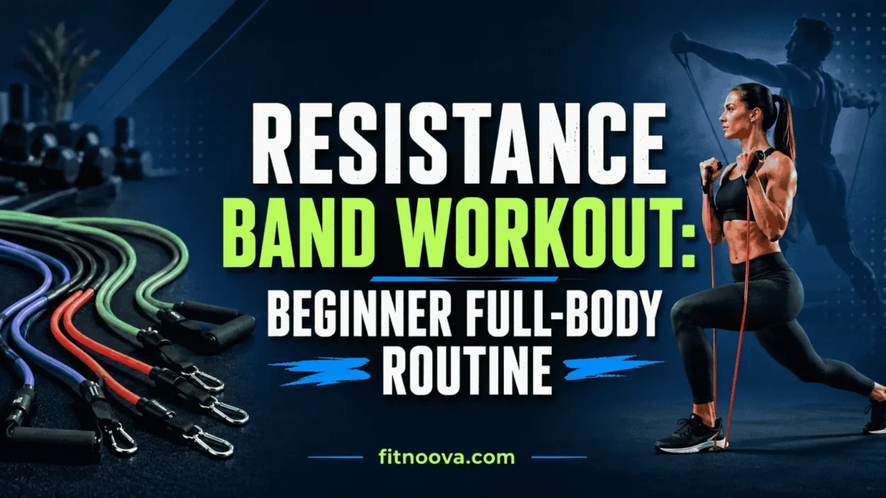 Resistance Band Workout: Beginner Full-Body Routine