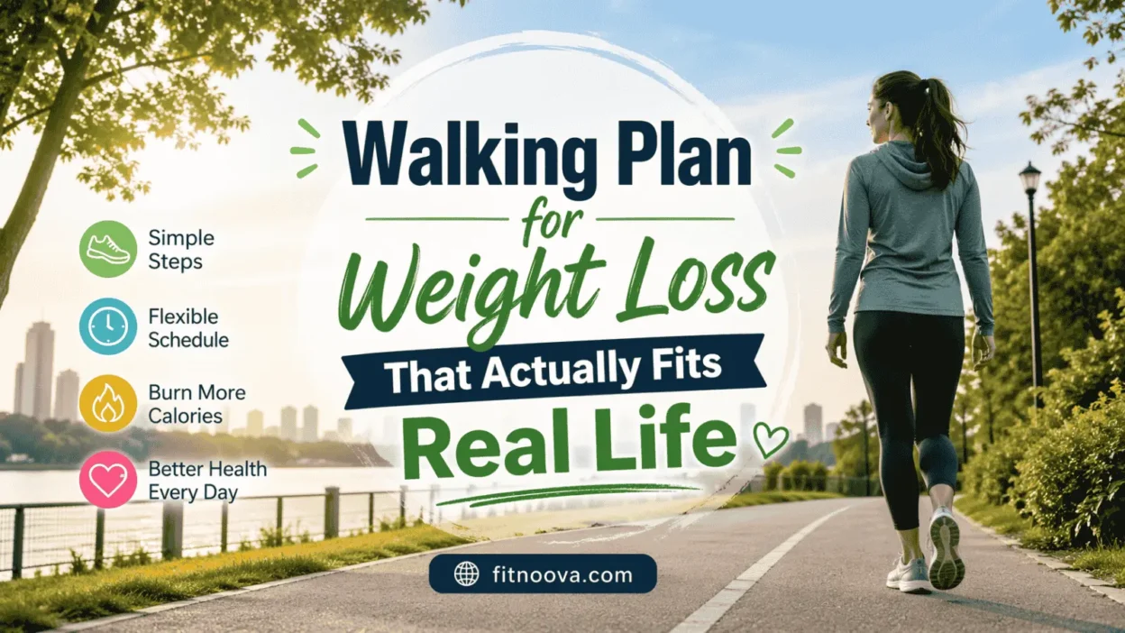 Walking Plan for Weight Loss That Actually Fits Real Life