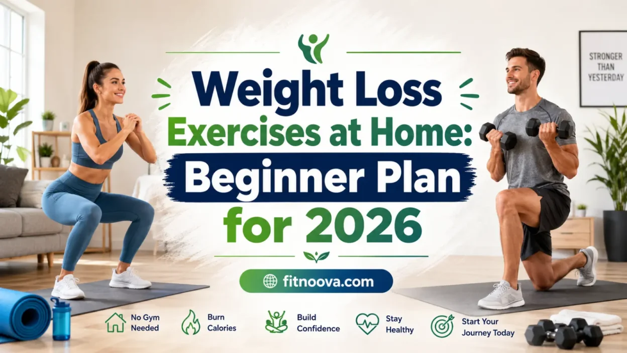 Weight Loss Exercises at Home: Beginner Plan for 2026