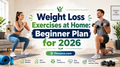 Weight Loss Exercises at Home: Beginner Plan for 2026