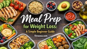  Meal Prep for Weight Loss: A Simple Beginner Guide