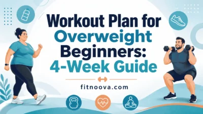 Workout Plan for Overweight Beginners: 4-Week Guide