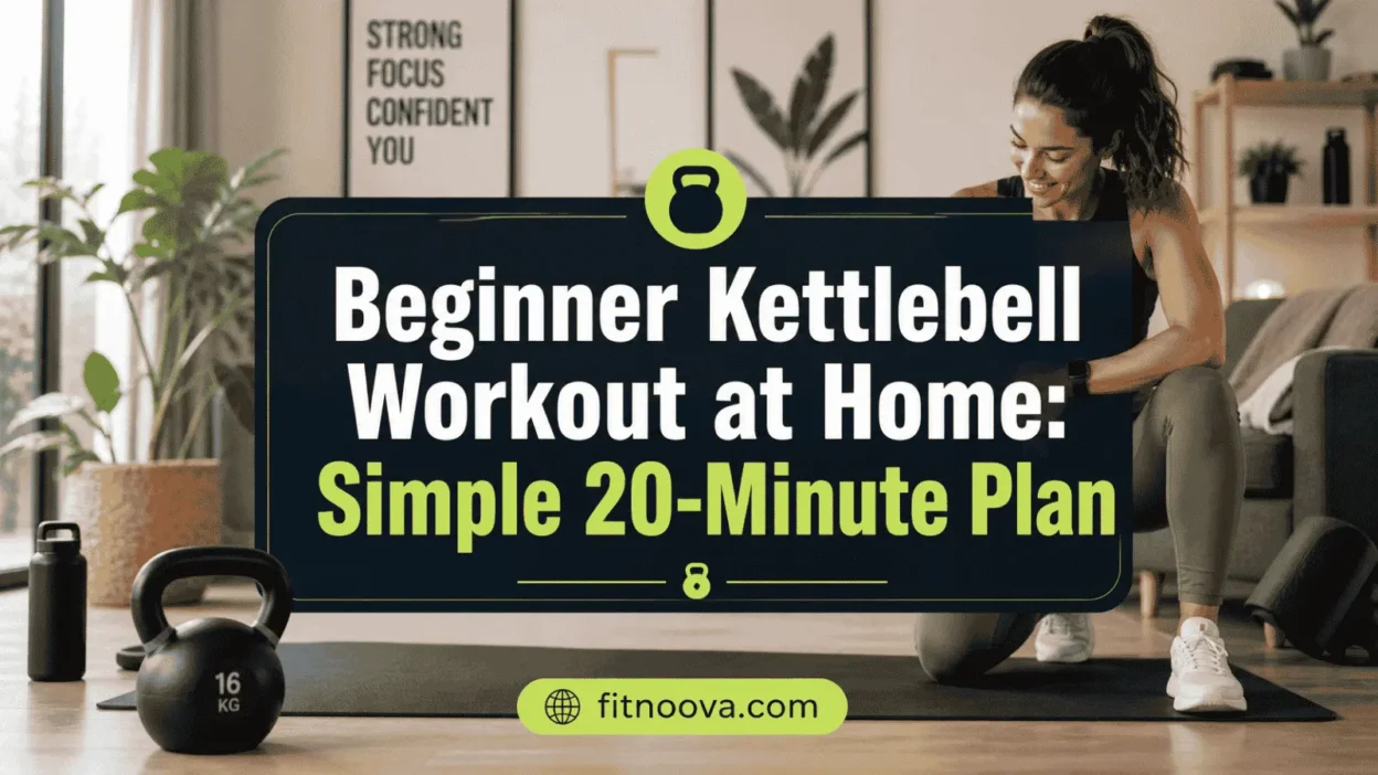 Beginner Kettlebell Workout at Home: Simple 20-Minute Plan