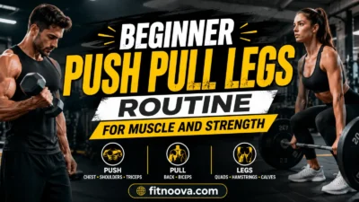 Beginner Push Pull Legs Routine for Muscle and Strength