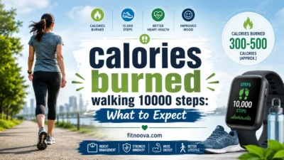 calories burned walking 10000 steps: What to Expect