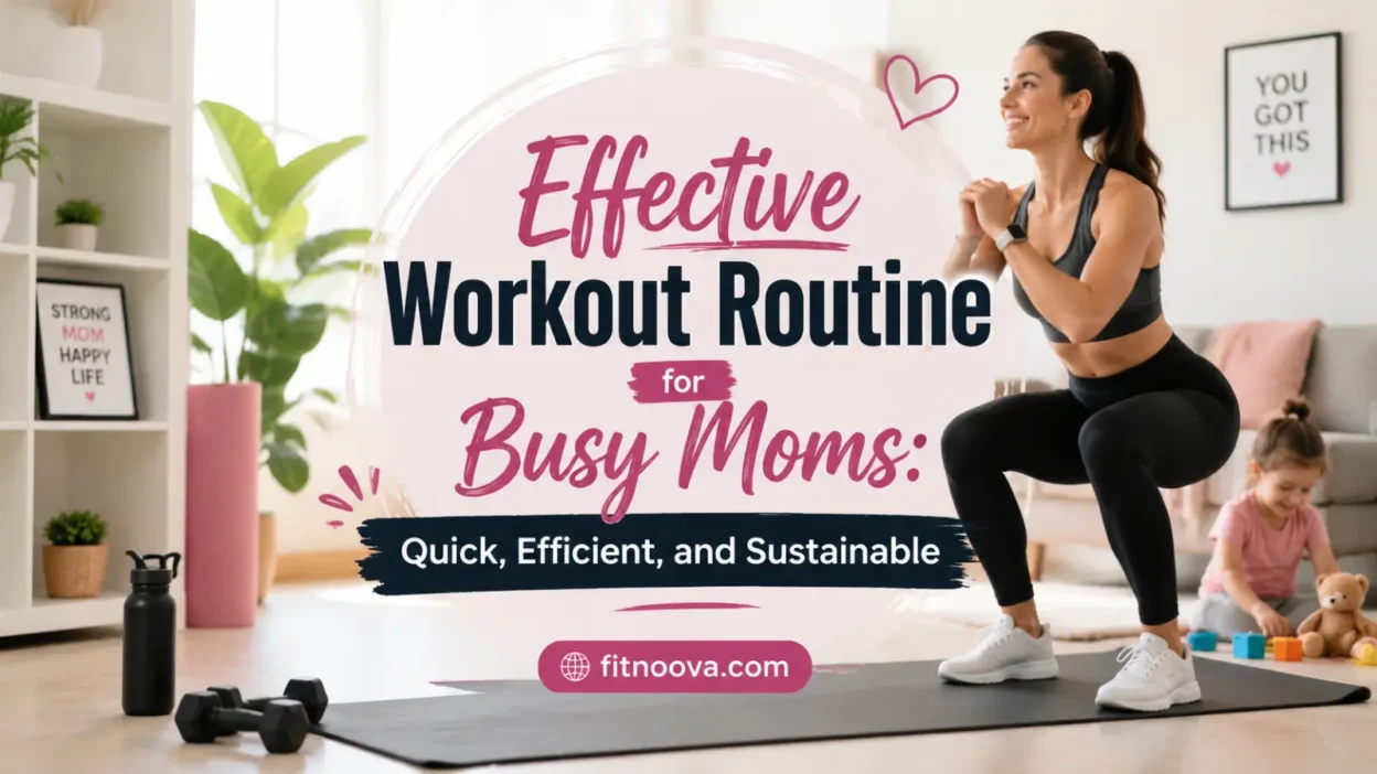 Effective Workout Routine for Busy Moms: Quick, Efficient, and Sustainable