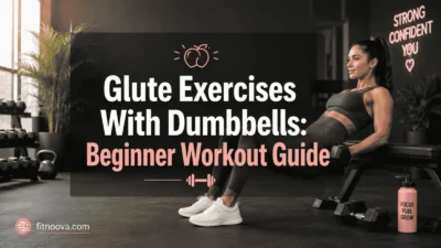 Glute Exercises With Dumbbells: Beginner Workout Guide