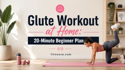 Glute Workout at Home: 20-Minute Beginner Plan