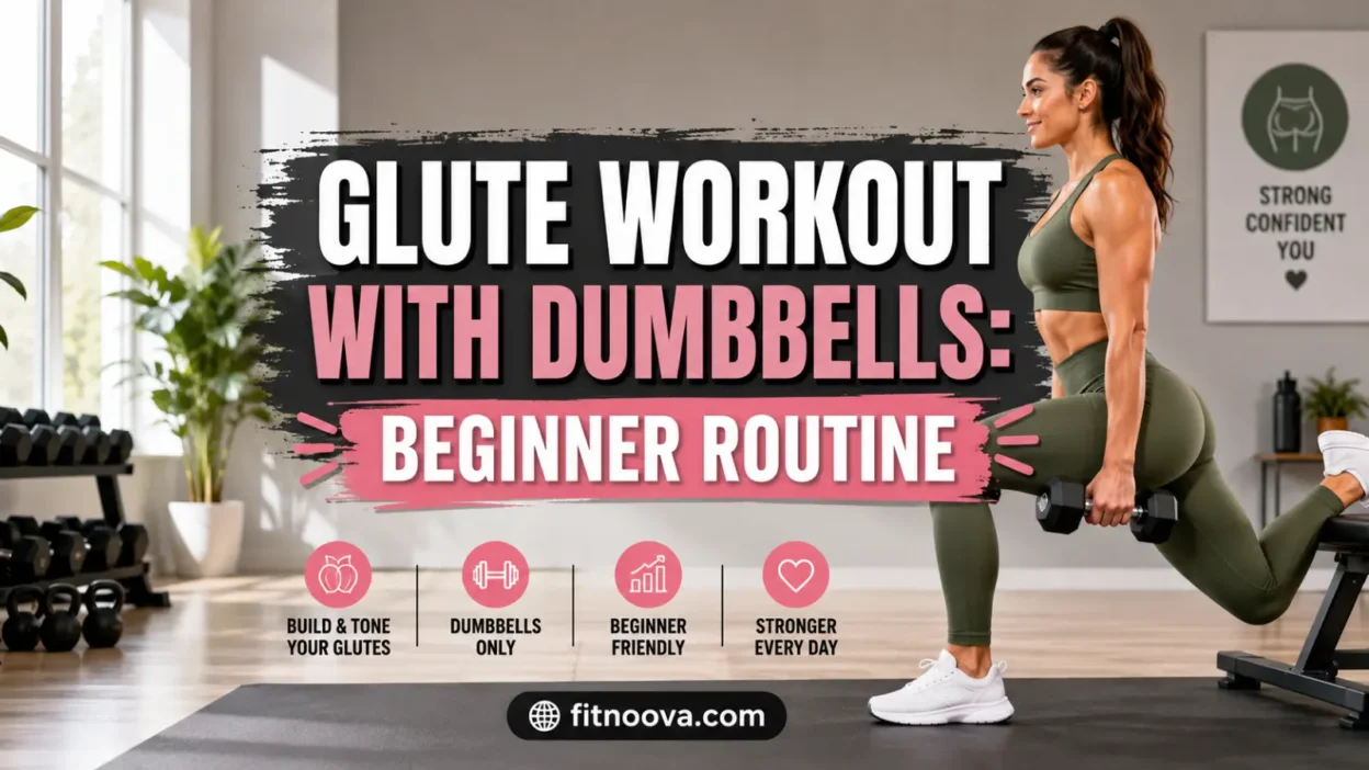 Glute Workout With Dumbbells: Beginner Routine