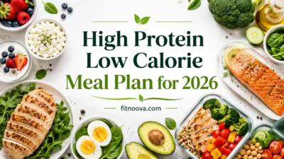 High Protein Low Calorie Meal Plan for 2026