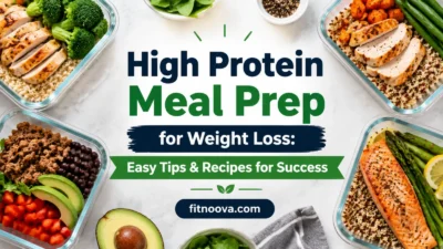 High Protein Meal Prep for Weight Loss: Easy Tips & Recipes for Success