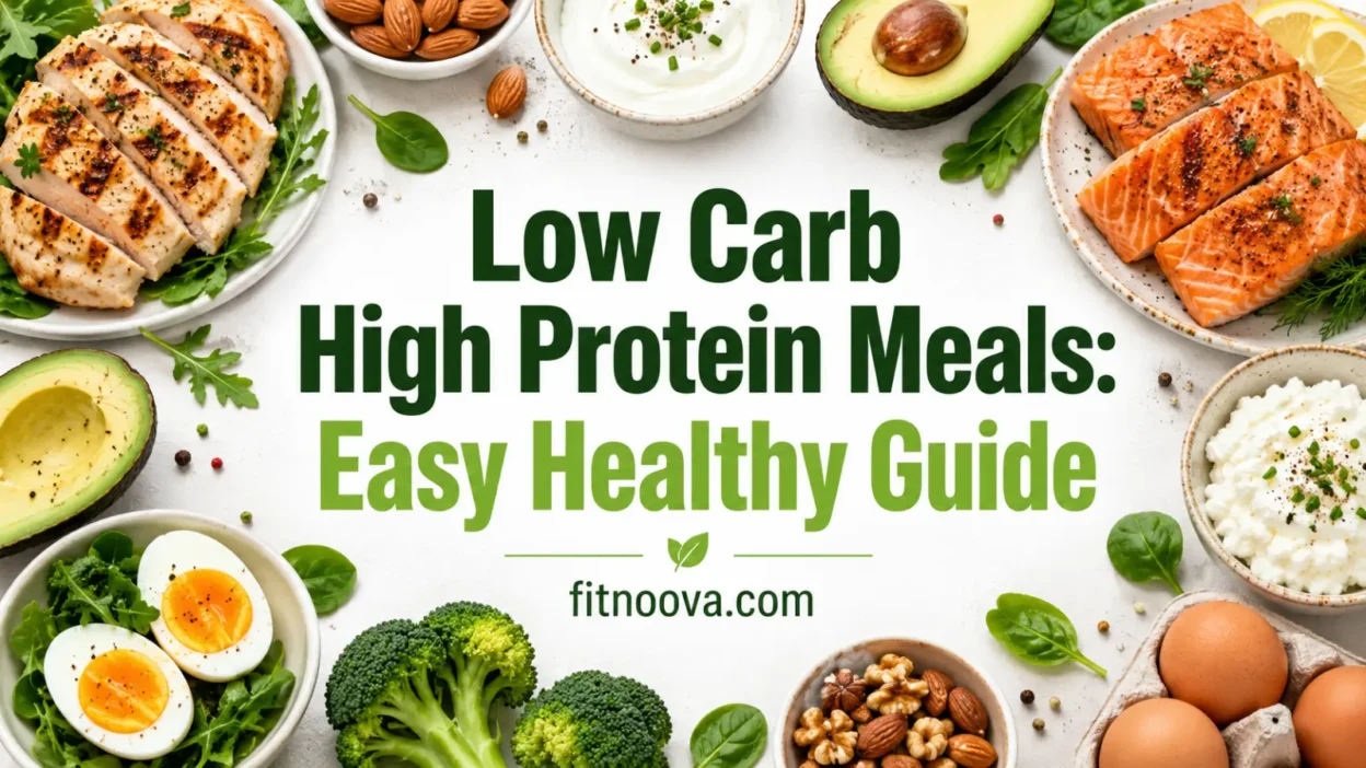 Low Carb High Protein Meals: Easy Healthy Guide