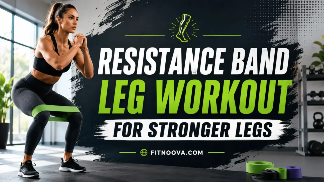 Resistance Band Leg Workout for Stronger Legs
