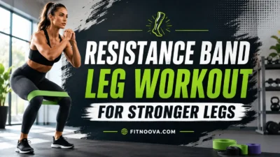Resistance Band Leg Workout for Stronger Legs